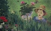 Edouard Manet Boy in Flowers oil painting picture wholesale